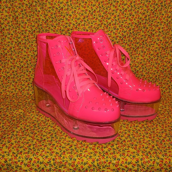 ❎SOLD❎ YRU QLoud Dolls Kill Platform Sneaker Shoes - Picture 3 of 6